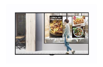 LG 55XS2E-B visualizzatore di messaggi Pannello piatto per segnaletica digitale 139,7 cm (55") LCD 2500 cd/m² Full HD Nero WebOS 24/7