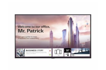 LG UH5F Pannello piatto per segnaletica digitale 139,7 cm (55") IPS 500 cd/m² 4K Ultra HD Nero Processore integrato Web OS 24/7