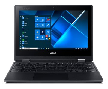 Acer TravelMate Spin B3 TMB311RN-31-C9CH Ibrido (2 in 1) 29,5 cm (11.6") Touch screen Full HD Intel® Celeron® N N4120 4 GB DDR4-SDRAM 128 GB SSD Wi-Fi 5 (802.11ac) Windows 10 Pro Education Nero