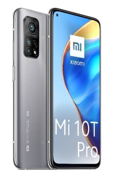 TIM Xiaomi Mi 10T Pro 16,9 cm (6.67") Doppia SIM MIUI 12 5G USB tipo-C 8 GB 256 GB 5000 mAh Argento