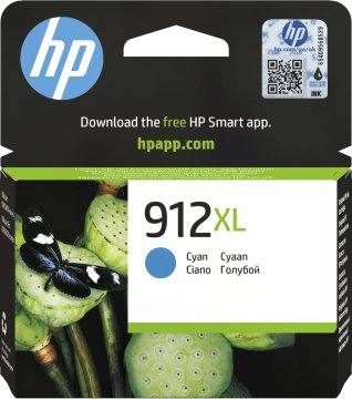 HP Cartuccia di inchiostro ciano originale 912XL ad alta capacità