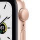 Apple Watch SE GPS, 40mm in alluminio oro con cinturino Sport Rosa sabbia 3
