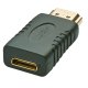 Lindy 41208 adattatore per inversione del genere dei cavi HDMI HDMI Mini Nero 3