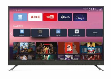 TELE System Sonic 50 SM4K LS10 127 cm (50") 4K Ultra HD Smart TV Wi-Fi Nero 230 cd/m²