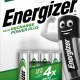 Energizer Accu Recharge Power Plus 700 AAA BP4 Batteria ricaricabile Mini Stilo AAA Nichel-Metallo Idruro (NiMH) 2