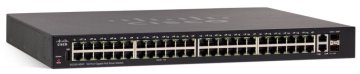 Cisco SG250-50 Gestito L2/L3 Gigabit Ethernet (10/100/1000) 1U Nero