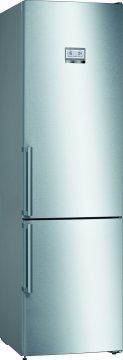 Bosch Serie 6 KGN39HIEP frigorifero con congelatore Libera installazione 368 L E Acciaio inossidabile