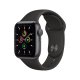Apple Watch SE GPS, 40mm in alluminio grigio siderale con cinturino Sport Nero 2
