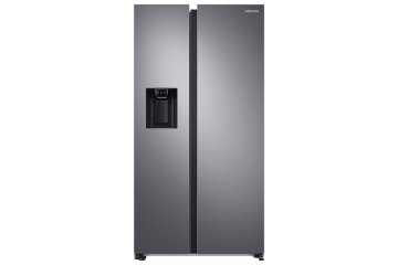 Samsung RS68A8531S9 frigorifero Side by Side Serie 8000 Libera installazione con congelatore 634 L con dispenser acqua senza allaccio idrico Classe E, Inox