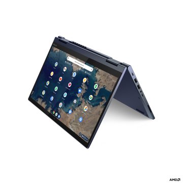 Lenovo ThinkPad C13 Yoga AMD Athlon Oro 3150C Chromebook 33,8 cm (13.3") Touch screen Full HD 4 GB DDR4-SDRAM 64 GB eMMC Wi-Fi 6 (802.11ax) ChromeOS Blu
