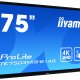 iiyama ProLite TE7503MIS-B1AG Monitor PC 190,5 cm (75