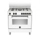 Bertazzoni La Germania Americana AMN855EBV cucina Elettrico Gas Bianco A 2