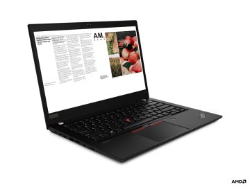 Lenovo ThinkPad T14 Gen 1 (AMD) AMD Ryzen™ 5 PRO 4650U Computer portatile 35,6 cm (14") Touch screen Full HD 8 GB DDR4-SDRAM 500 GB SSD Wi-Fi 6 (802.11ax) Windows 10 Pro Nero