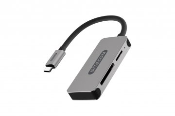 Sitecom MD-066 lettore di schede USB 3.2 Gen 1 (3.1 Gen 1) Type-C Nero, Grigio