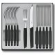 Victorinox Swiss Modern set di posate 12 pz Nero 2