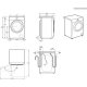 AEG L9FEC962Y lavatrice Caricamento frontale 9 kg 1600 Giri/min Bianco 13