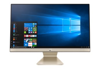 ASUS Vivo AiO V241EAK-BA082T Intel® Core™ i5 i5-1135G7 60,5 cm (23.8") 1920 x 1080 Pixel PC All-in-one 8 GB DDR4-SDRAM 512 GB SSD Windows 10 Home Wi-Fi 5 (802.11ac) Nero, Oro