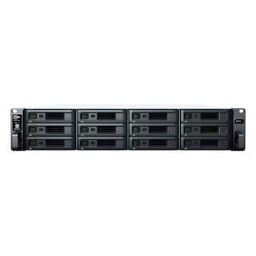 Synology RackStation RS2421RP+ server NAS e di archiviazione Armadio (2U) Ryzen Embedded V1500B 4 GB DDR4 0 TB DiskStation Manager Nero