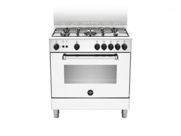 Bertazzoni La Germania Americana AMN855GBV cucina Elettrico/Gas Gas Bianco A