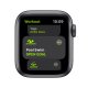 Apple Watch SE GPS, 40mm in alluminio grigio siderale con cinturino Sport Nero 4