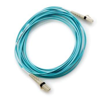 HPE Storage B-series Switch Cable 2m Multi-mode OM3 50/125um LC/LC 8Gb FC and 10GbE Laser-enhanced Cable 1 Pk cavo InfiniBand e in fibra ottica Blu