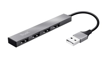 Halyx Aluminium 4-Port Mini USB