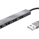 Halyx Aluminium 4-Port Mini USB 2