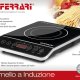 G3 Ferrari G10061 piano cottura Nero Superficie piana Piano cottura a induzione 1 Fornello(i) 4