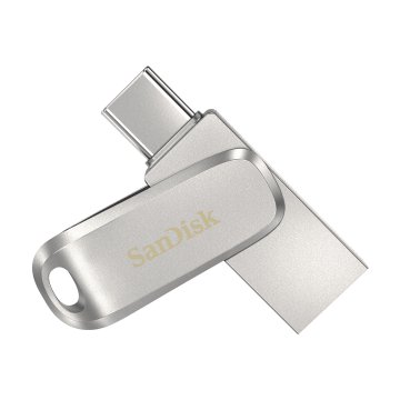 SanDisk Ultra Dual Drive Luxe unità flash USB 32 GB USB Type-A / USB Type-C 3.2 Gen 1 (3.1 Gen 1) Acciaio inox