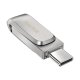 SanDisk Ultra Dual Drive Luxe unità flash USB 32 GB USB Type-A / USB Type-C 3.2 Gen 1 (3.1 Gen 1) Acciaio inox 4