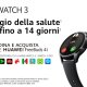 Huawei WATCH 3 L11E, Black, cinturino in fluoroelastomero nero 14