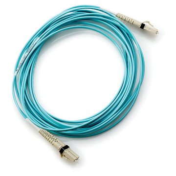 HPE LC to LC Multi-mode OM3 2-Fiber 5.0m 1-Pack cavo InfiniBand e in fibra ottica 5 m Blu