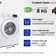Samsung WW80TA046TE lavatrice Caricamento frontale 8 kg 1400 Giri/min Bianco 12