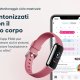 Fitbit Luxe AMOLED Braccialetto per rilevamento di attività Nero, Grafite 8