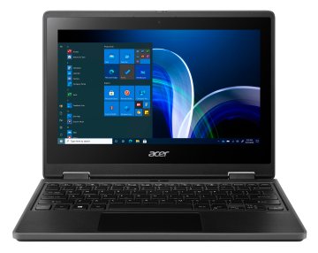 Acer TravelMate Spin B3 TMB311RN-32-C9RV Ibrido (2 in 1) 29,5 cm (11.6") Touch screen Full HD Intel® Celeron® N N4500 4 GB DDR4-SDRAM 128 GB SSD Wi-Fi 6 (802.11ax) Windows 10 Pro Nero