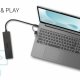 i-tec Metal USB-A/USB-C HUB 2x USB 3.0 + 2x USB-C (10 Gbps) 12