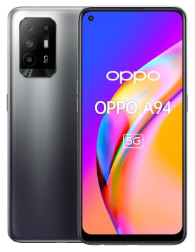 OPPO A94 5G A94 Smartphone 5G, 173g, Display 6.43" FHD+ AMOLED, 4 Fotocamere 48MP, RAM 8GB ESPANDIBILE FINO A 13GB+ROM 128GB, Batteria 4310mAh, Ricarica VOOC 30W, Dual Sim, [Versione Italiana], Fluid 