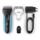 Braun Series 3 ProSkin 3040s Rasoio Elettrico Barba A Lamina, Wet&Dry Ricaricabile - Nero/Blu 7