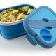 Macom Space Lunch To Go Scaldavivande in silicone pieghevole SalvaSpazio 0,8 L Blu, Bianco Adulto 35 W 3