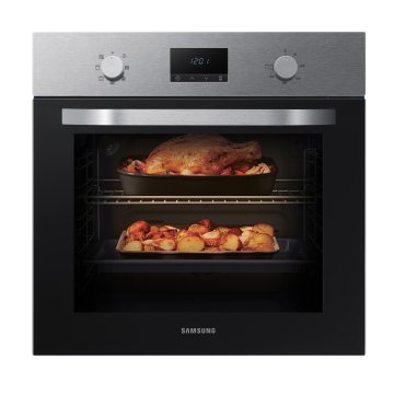 Samsung NV70K1340BS/ET forno 68 L A Nero, Acciaio inossidabile