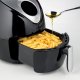 Ariete 4616 Airy Fryer Digital - Friggitrice ad Aria - Frigge senza grassi e olio - 7 Programmi Preimpostati - 1300 Watt - 3,5 Litri - Nero 4