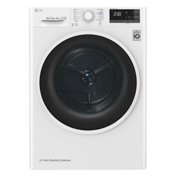 LG RC80U2AV4Q Asciugatrice 8 kg Pompa di Calore Libera installazione Carica frontale A+++