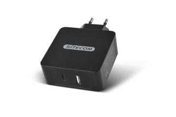 Sitecom CH-012 Caricabatterie per dispositivi mobili Universale Nero AC Ricarica rapida Interno