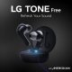 LG TONE Free FN4 Black Cuffie Bluetooth True Wireless 6