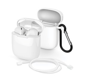 Meliconi MySound SAFE PODS 5.1 + Bianco Cover Auricolare True Wireless Stereo (TWS) In-ear Musica e Chiamate Bluetooth Bianco