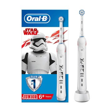 Oral-B Junior Spazzolino Elettrico Braun Con Personaggi Di Star Wars