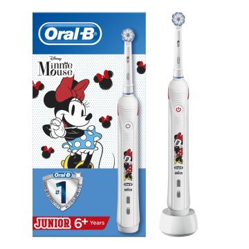 Oral-B PRO Spazzolino Elettrico Ricaricabile Junior Minnie 6+