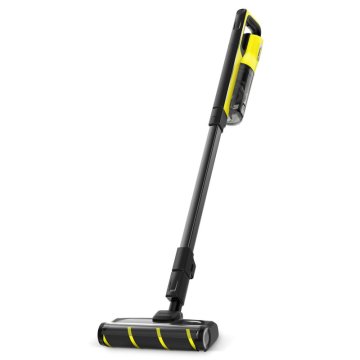 Kärcher VC 4s Cordless Plus aspirapolvere senza filo Nero, Giallo Senza sacchetto