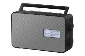 Panasonic RF-D30BTEG Portatile Digitale Nero, Grigio