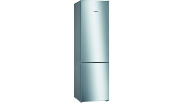 Bosch Serie 4 KGN39VIDA frigorifero con congelatore Libera installazione 368 L D Acciaio inossidabile